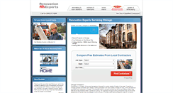 Desktop Screenshot of chicago.renovationexperts.com