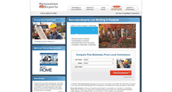 Desktop Screenshot of frederick.renovationexperts.com