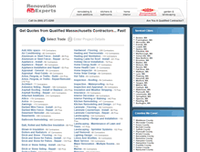 Tablet Screenshot of massachusetts.renovationexperts.com