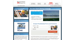 Desktop Screenshot of anchorage.renovationexperts.com