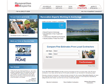 Tablet Screenshot of anchorage.renovationexperts.com