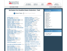 Tablet Screenshot of alaska.renovationexperts.com