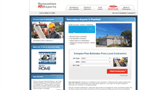 Desktop Screenshot of pearland.renovationexperts.com