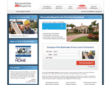 Tablet Screenshot of kissimmee.renovationexperts.com