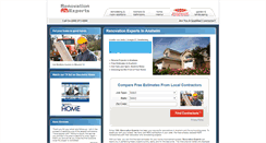 Desktop Screenshot of anaheim.renovationexperts.com