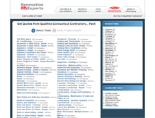 Tablet Screenshot of connecticut.renovationexperts.com