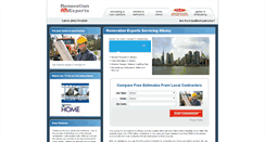 Desktop Screenshot of albany.renovationexperts.com