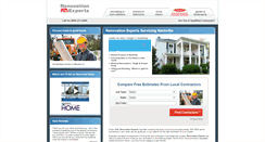 Desktop Screenshot of nashville.renovationexperts.com