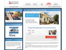 Tablet Screenshot of flushing.renovationexperts.com