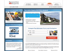Tablet Screenshot of lakewood.renovationexperts.com