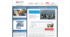 Desktop Screenshot of el-paso.renovationexperts.com