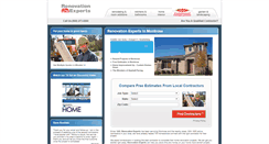 Desktop Screenshot of montrose.renovationexperts.com