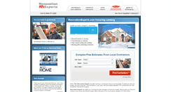 Desktop Screenshot of lansing.renovationexperts.com
